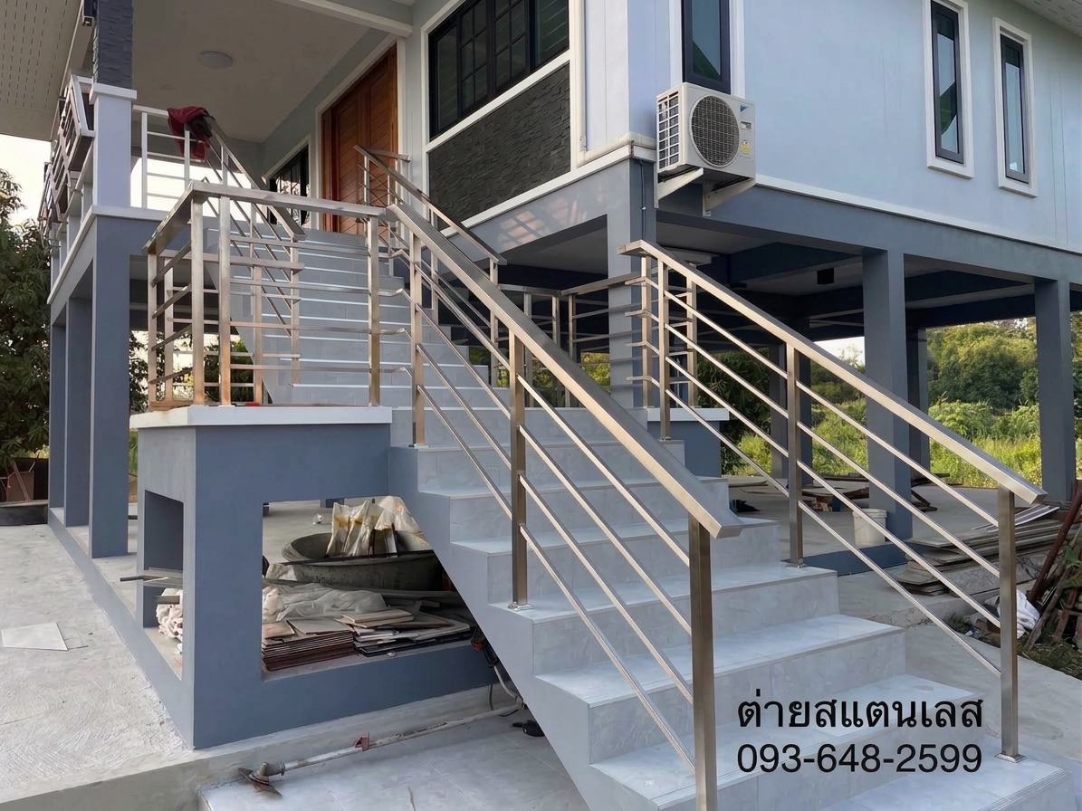 รับทำราวบันไดและราวกันตก